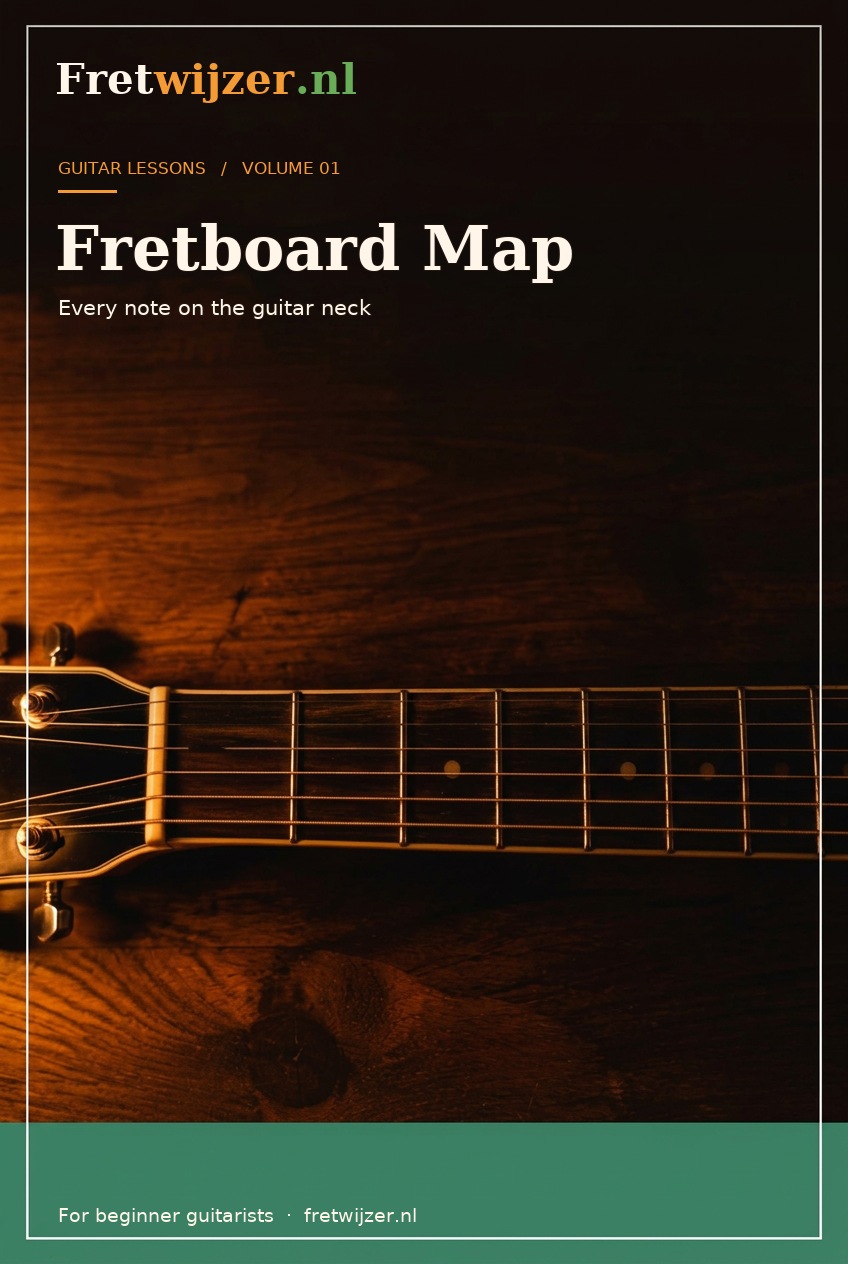 Cover of Fretboard-map poster